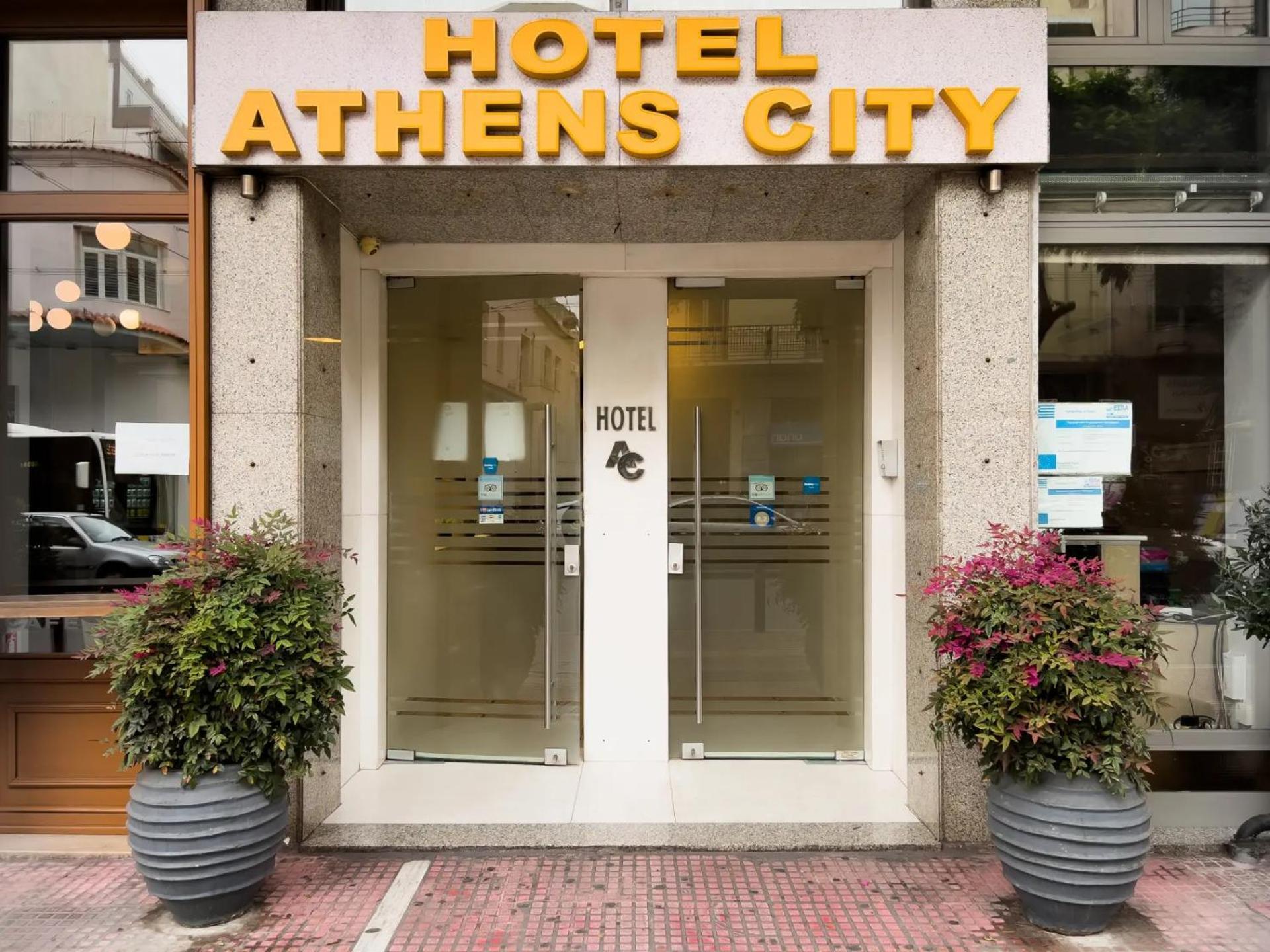 Athens City Hotel Exterior foto
